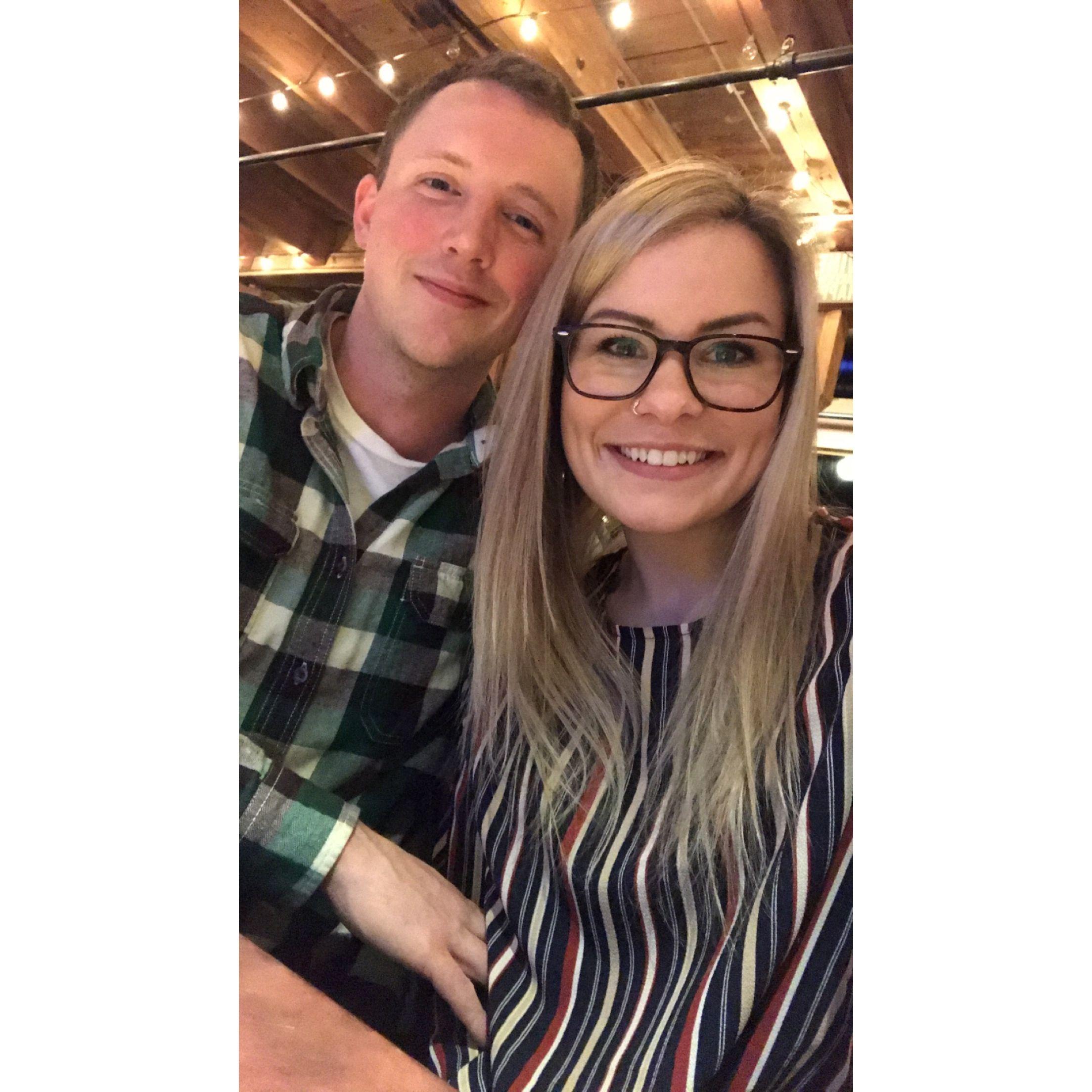 Our first picture together