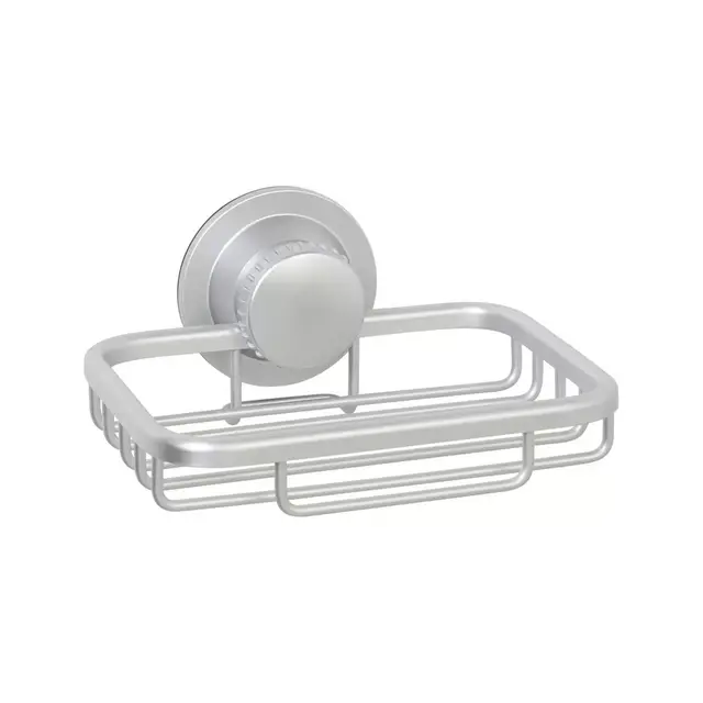 Squared Away™ NeverRust® Aluminum Dual Mount Soap Dish in Satin Chrome
