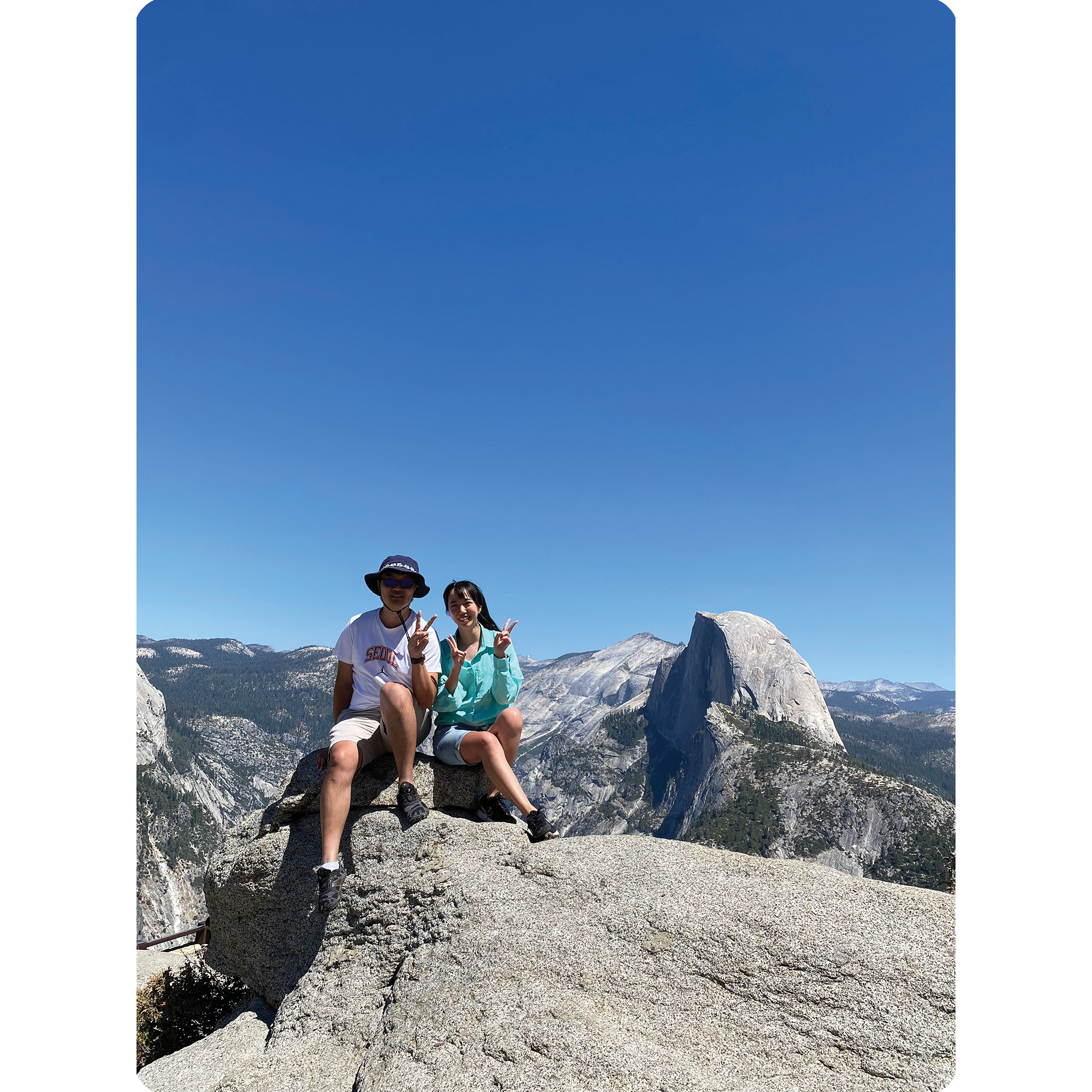 Yosemite is the best place to hike and camp 🏕️. Our favorite spot for adventure and nature!