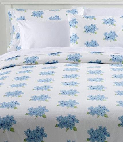 Sara Fitz™ Hydrangea Percale Comforter Cover Size Queen