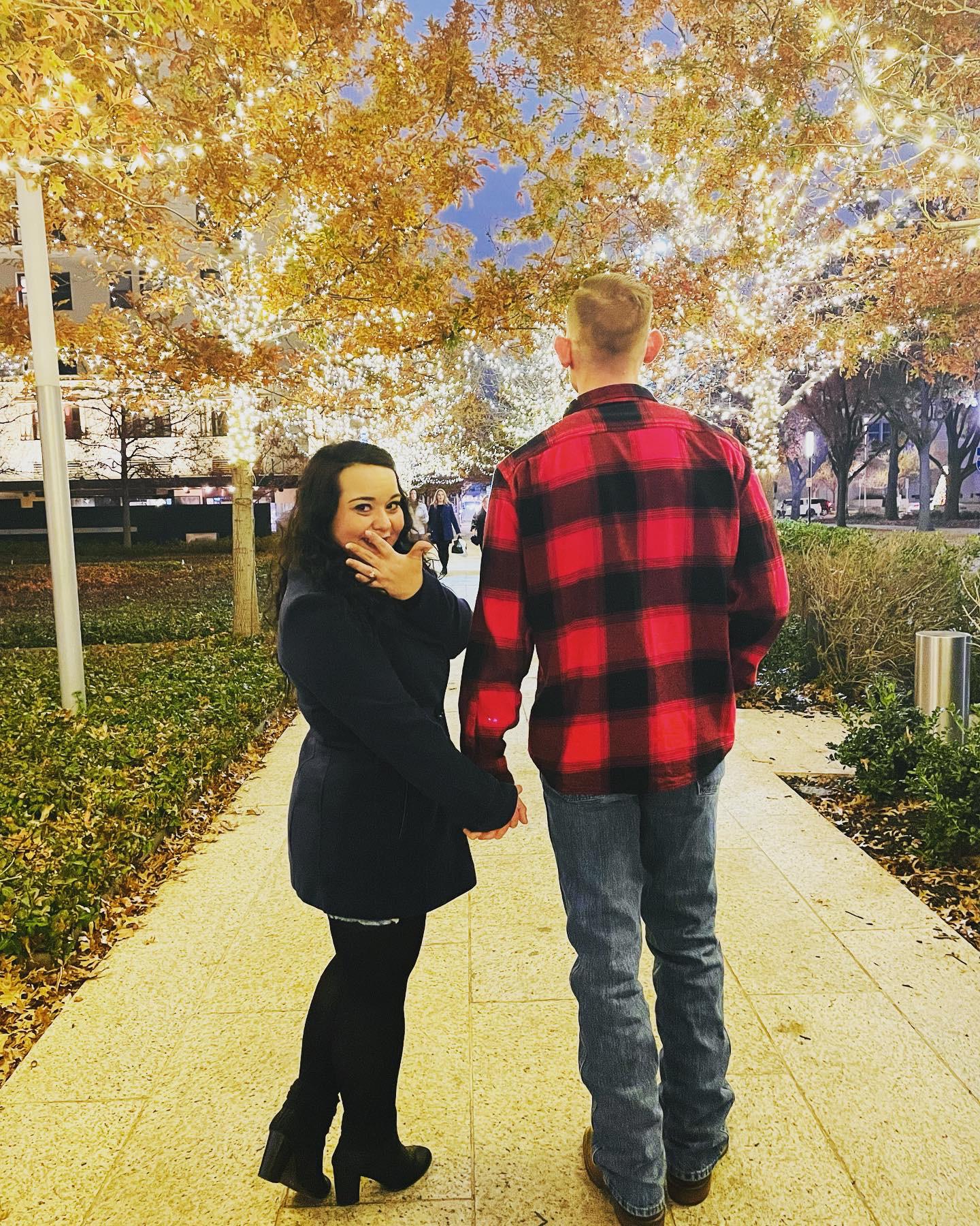 The proposal 
Photographer: Rylee Davenport