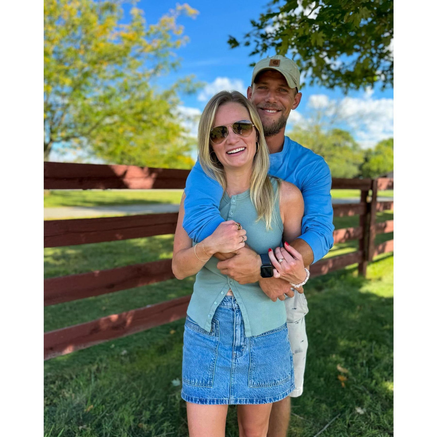 One of our first photos together
