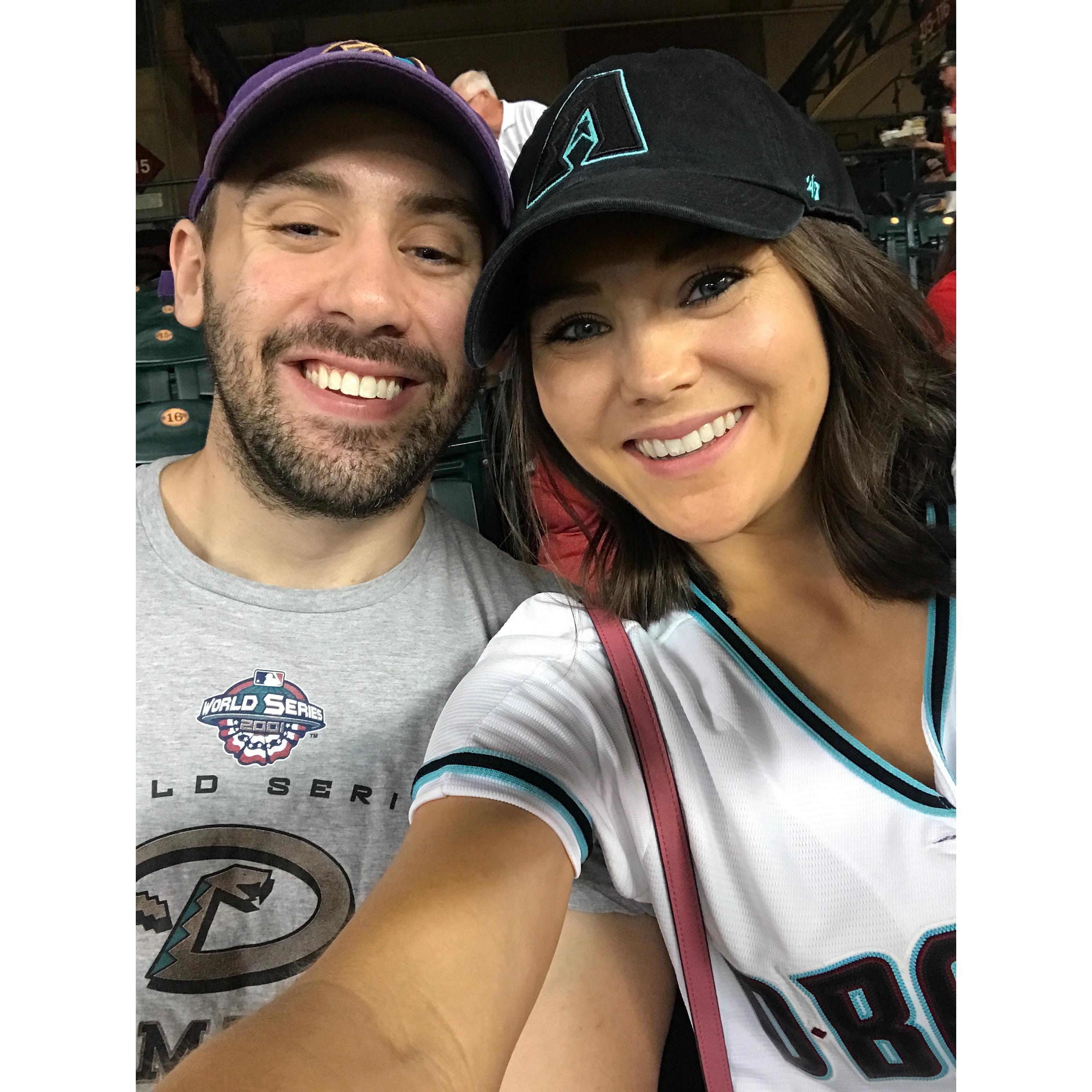 One of many AZ DBACKS games!