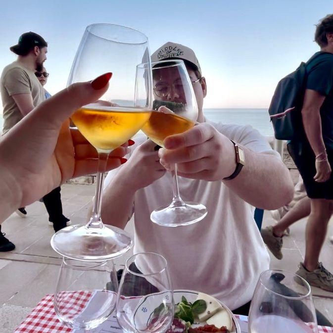 Italy called. They want all their wine back. Guess we'll have to make another trip...