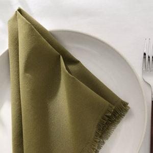 Olive | Hawkins New York Essential Dinner Napkins, Set of 4