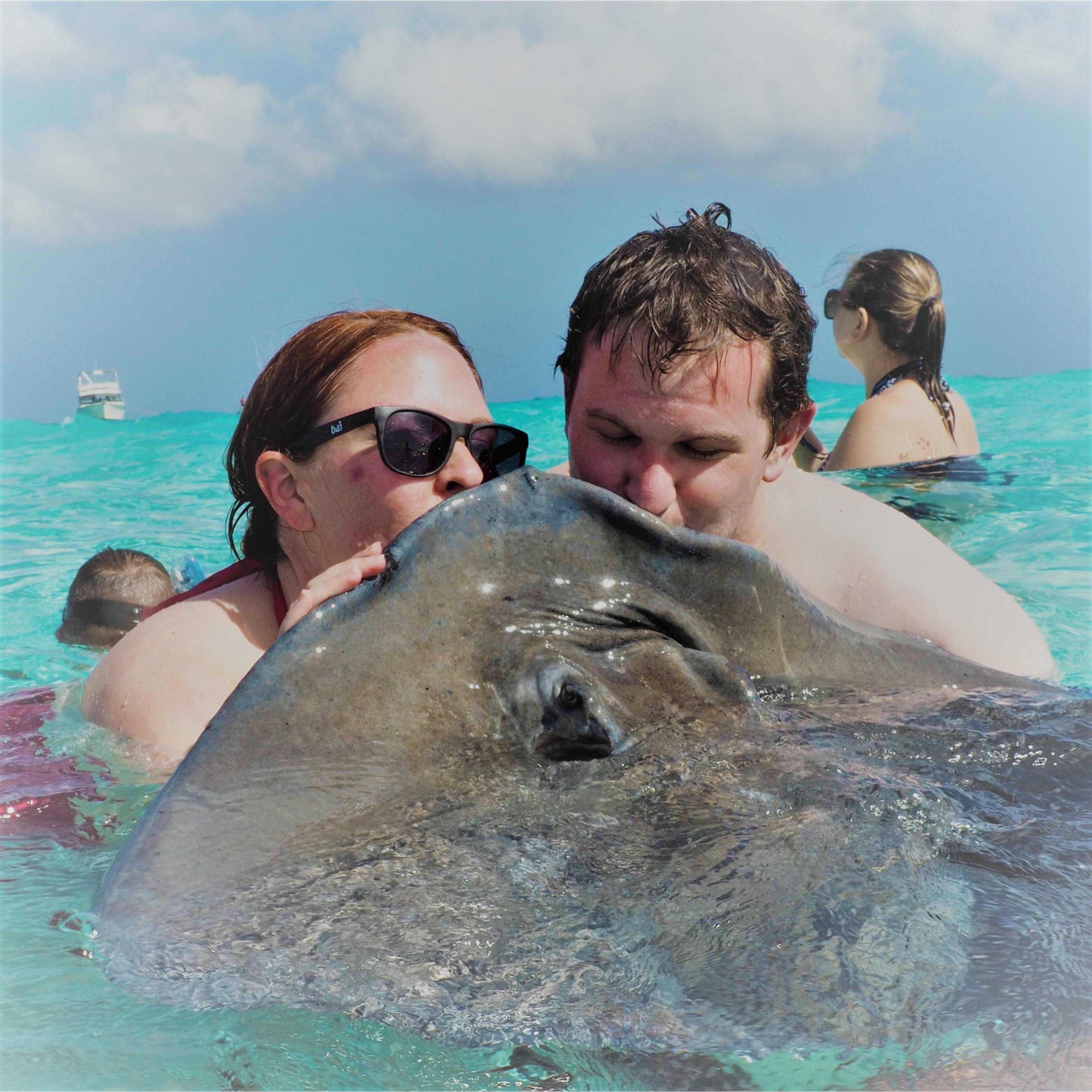 Our trip to Stingray Bay in the Cayman Islands - January 2019