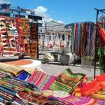 Plaza de los Ponchos in Otavalo
