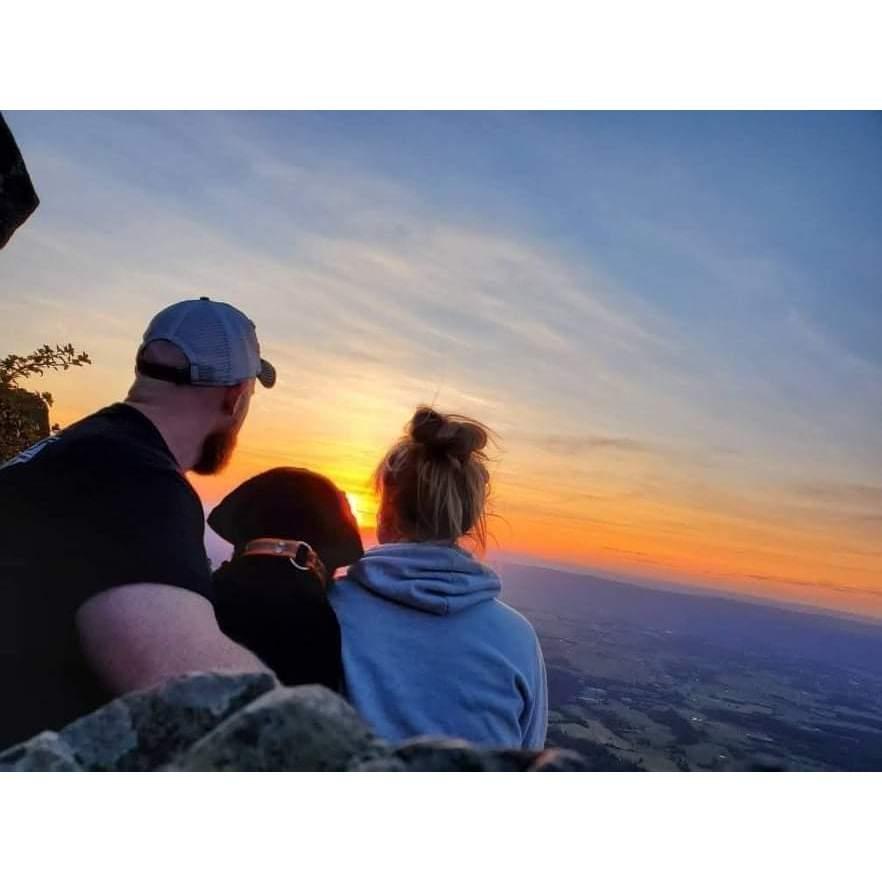 Sunset in Shenandoah National Park