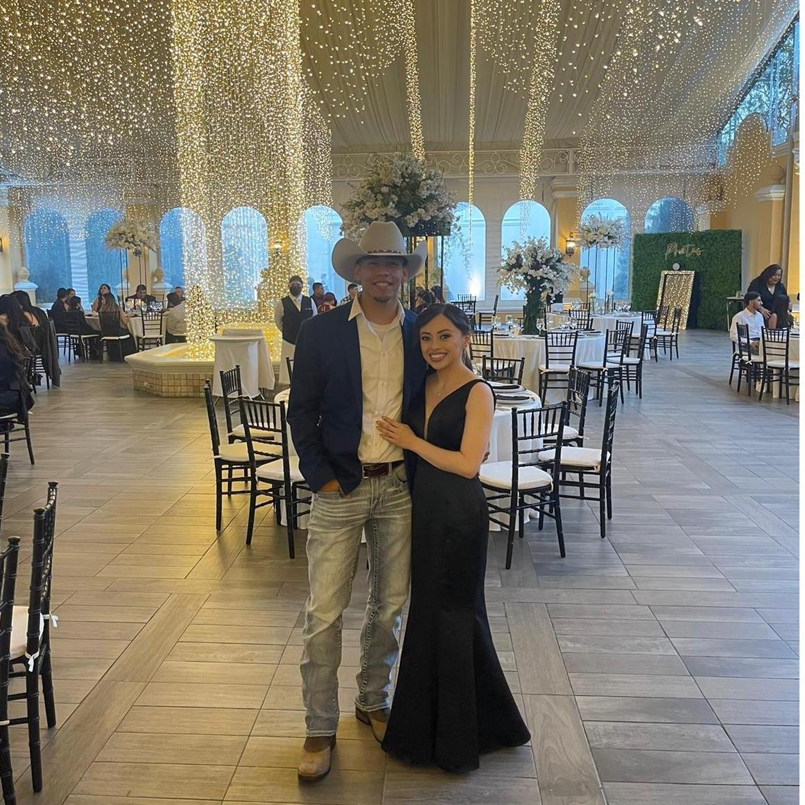 At Azucena's and Emmanuel's wedding in Santiago, NL