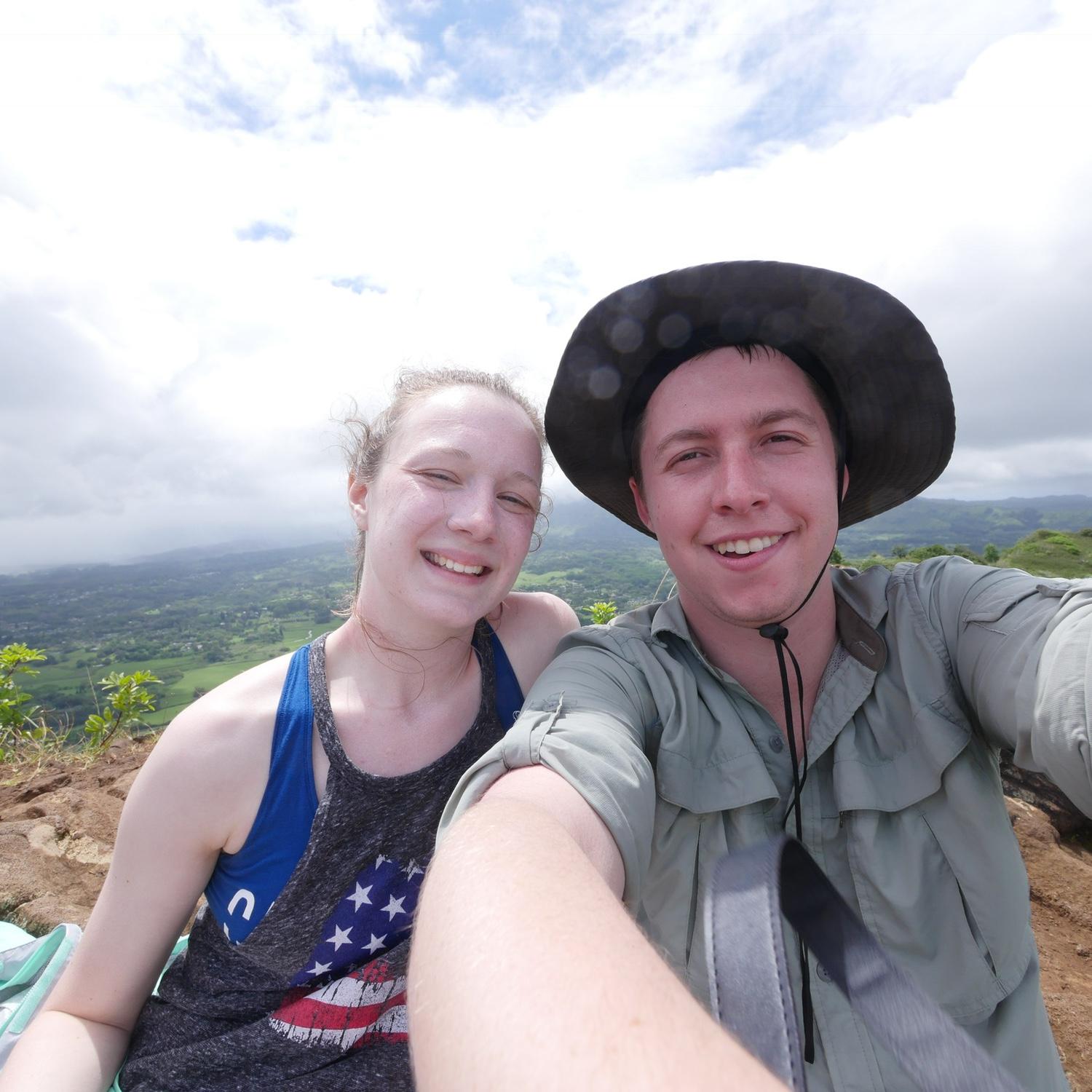 A beautiful hike we did in Hawaii!