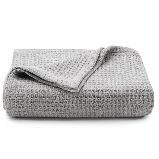 Full/Queen Bahama Coast Bed Blanket Gray - Tommy Bahama