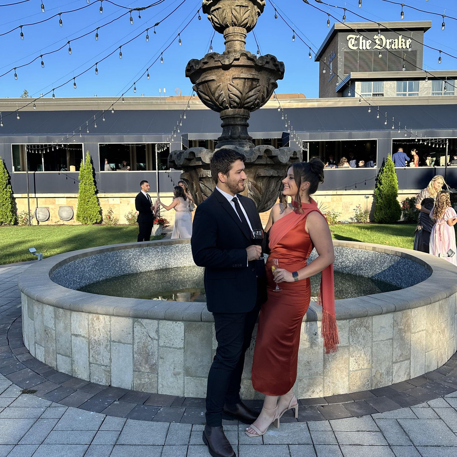 Cheers to Natalie and Kyle!