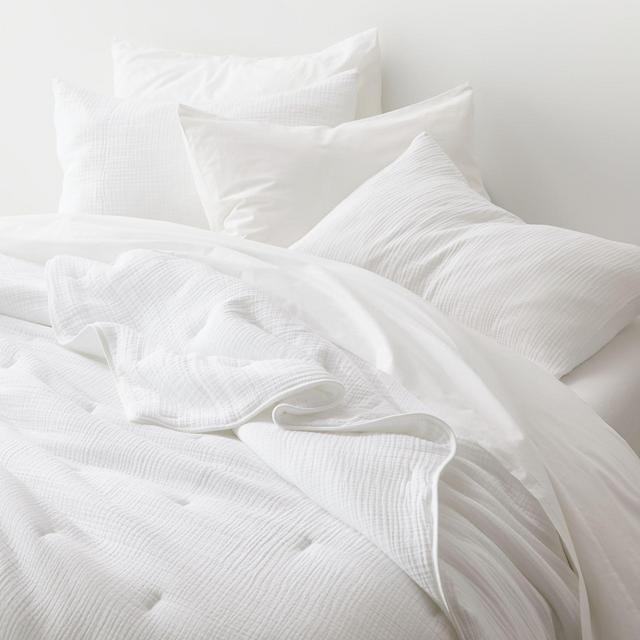 Cloud Cotton White Full/Queen Quilt