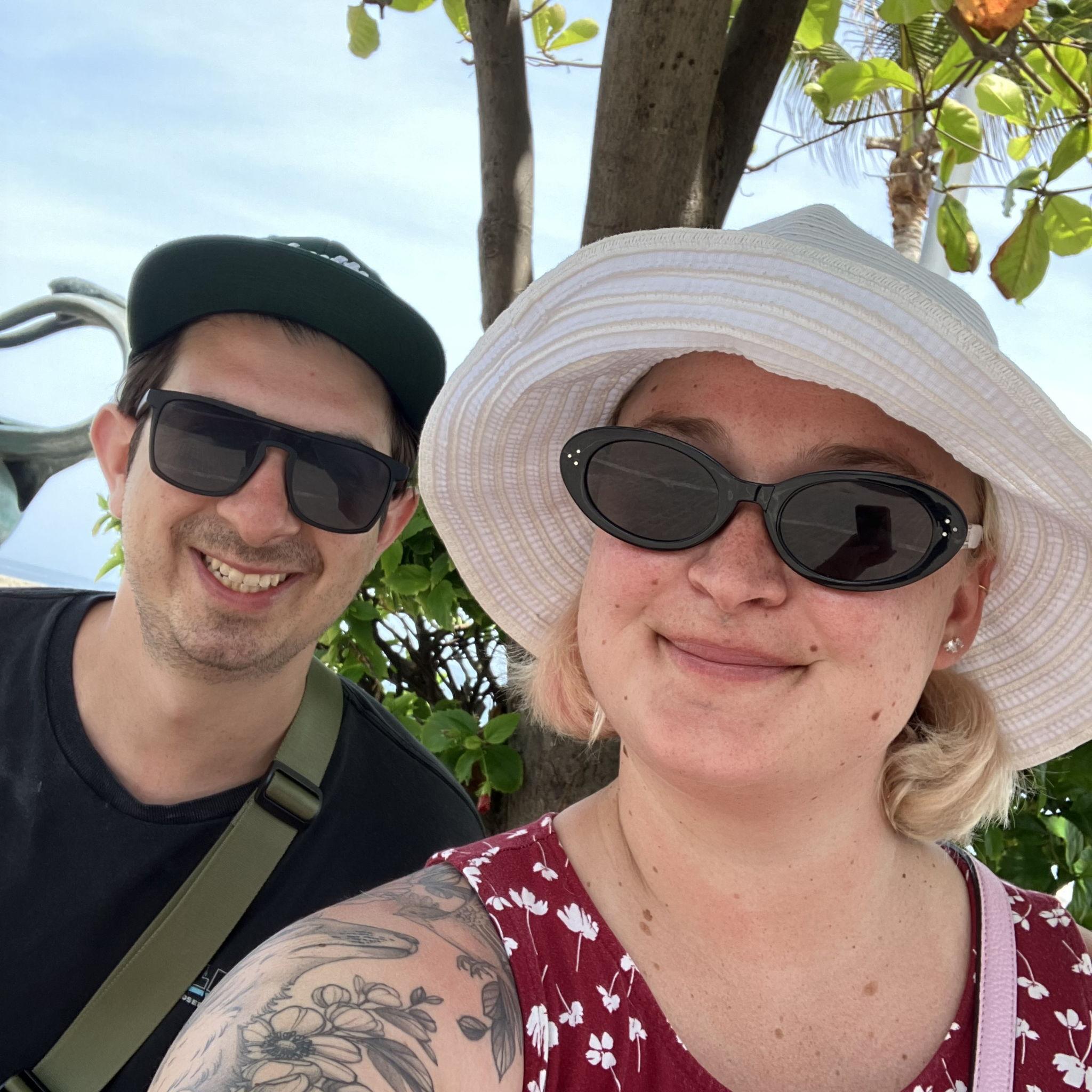 Sun was out and shades were on in Puerto Vallarta.