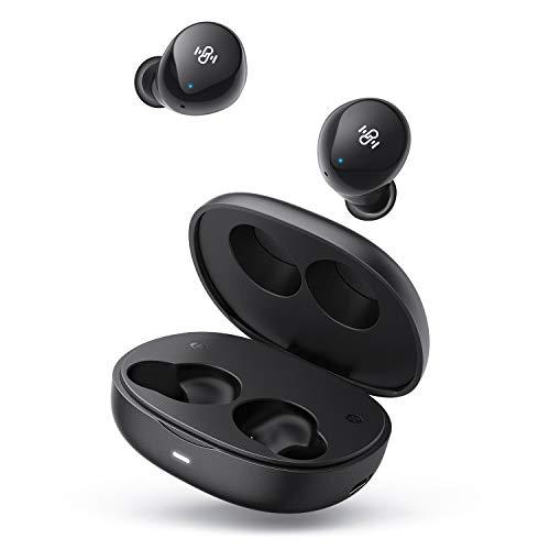Wireless Earbuds | Boltune Bluetooth V5.0 Headphones | Touch Controls | IPX7 Waterproof | USB-C Quick Charge | Comfortable Design | Hi-Fi 3D Stereo Sound | Single/Twin Mode Built in Mic
