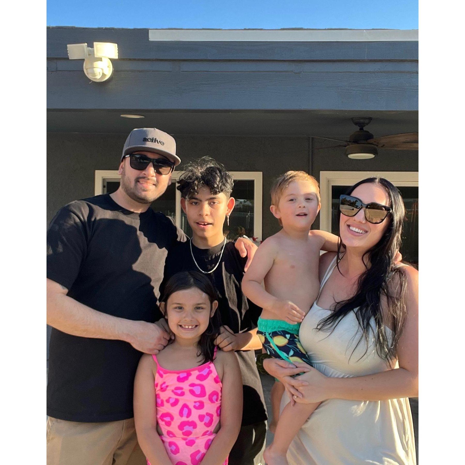 Playing with our kids on Easter Day