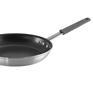 Tramontina Professional 12-Inch Non Stick Large Frying Pan, Heavy-Gauge Aluminum Skillet with Reinforced Nonstick Coating, Gray Handle, Dishwasher and Oven Safe
