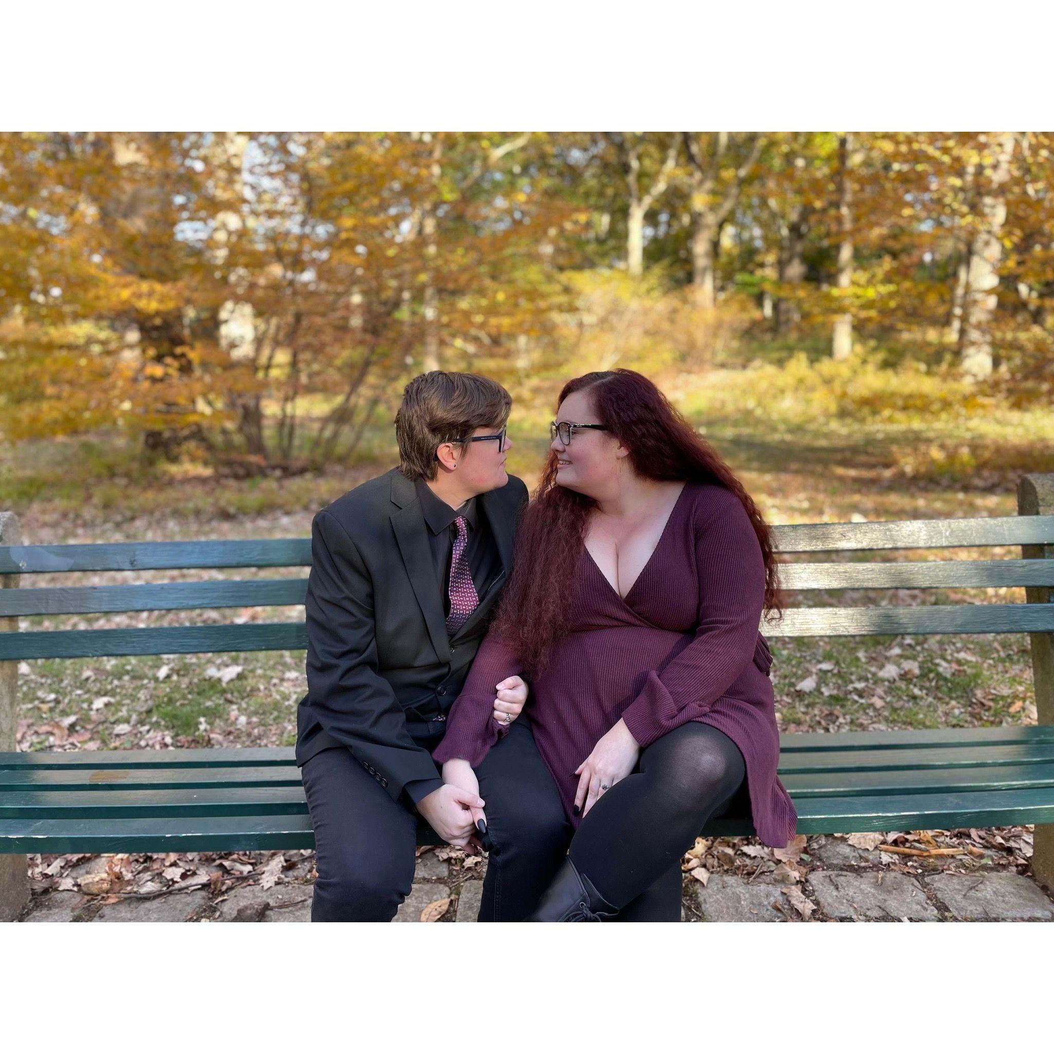 Our favorite moment in the engagement shoot.
