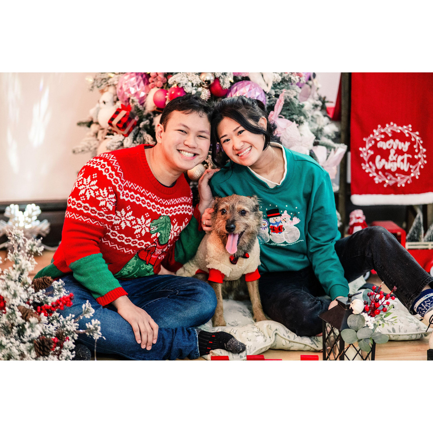 Our First Christmas as a Little Family
