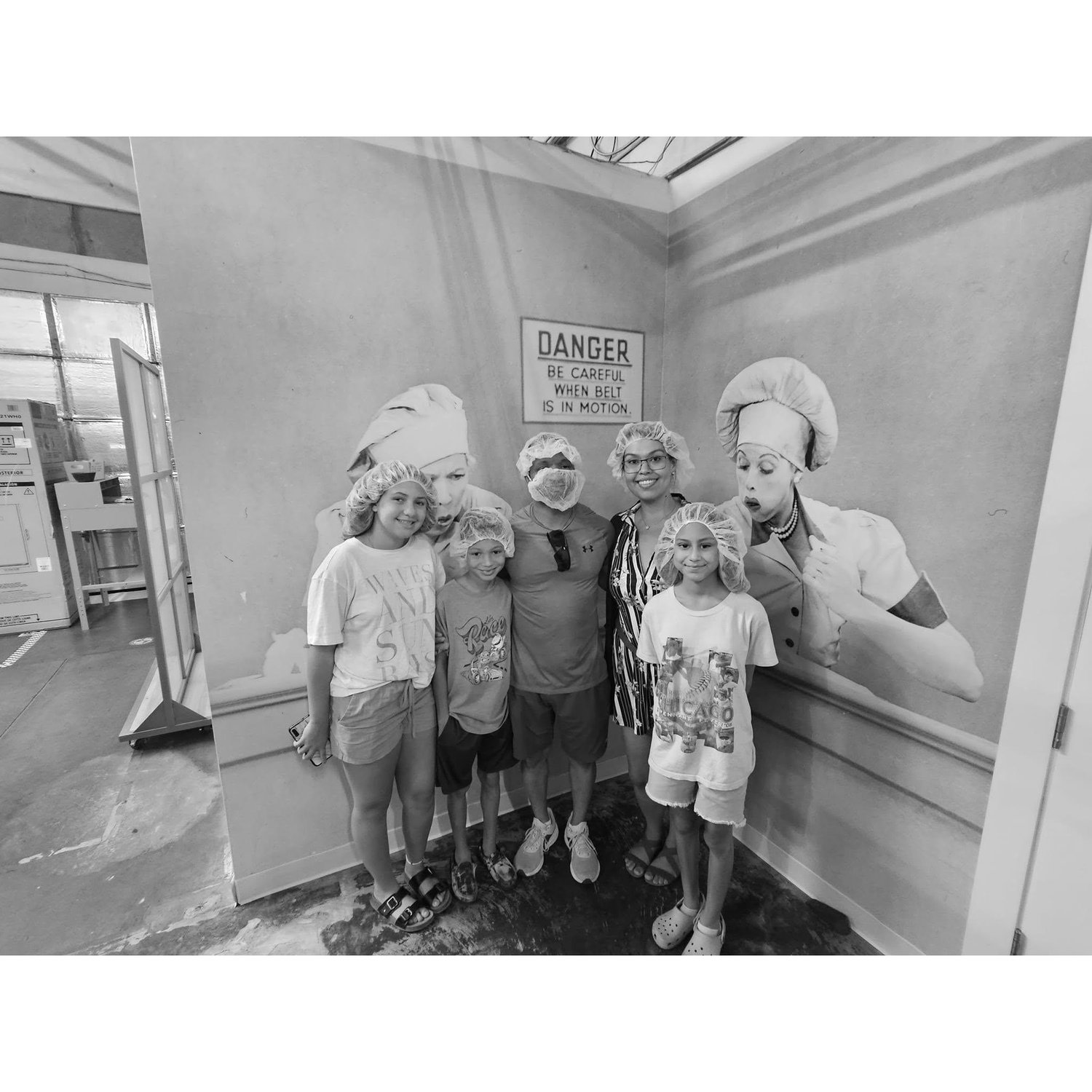 At the Chocolate Factory.