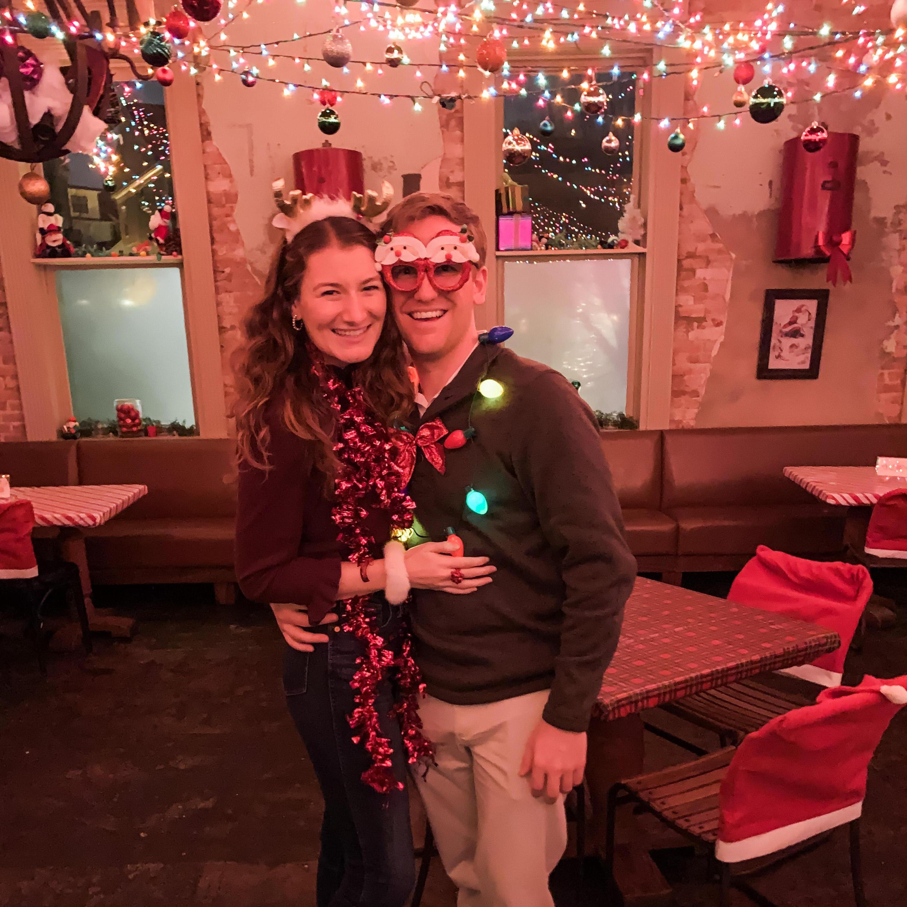 'Tis the season!! Celebrating the holidays at the Parish Pop Up Christmas Bar.