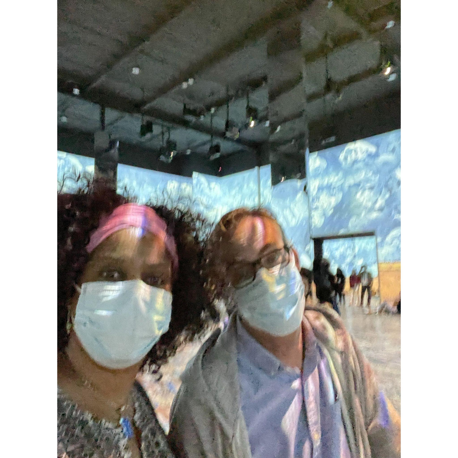 At the Van Gogh Experience, Los Angeles 2021