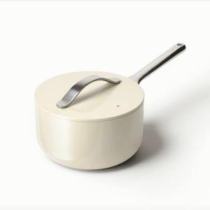 Ceramic Sauce Pan | Non-Stick Sauce Pan with Lid | Caraway