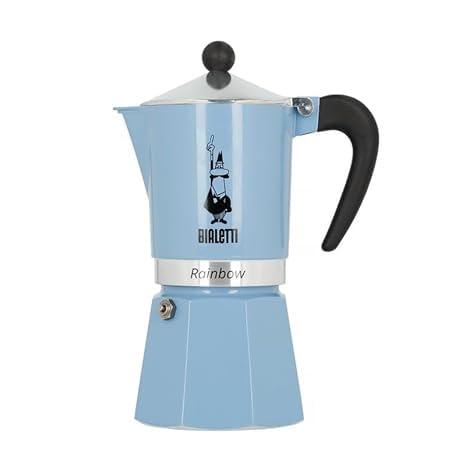 Bialetti Moka Express Rainbow (Blue, 6 Cups)