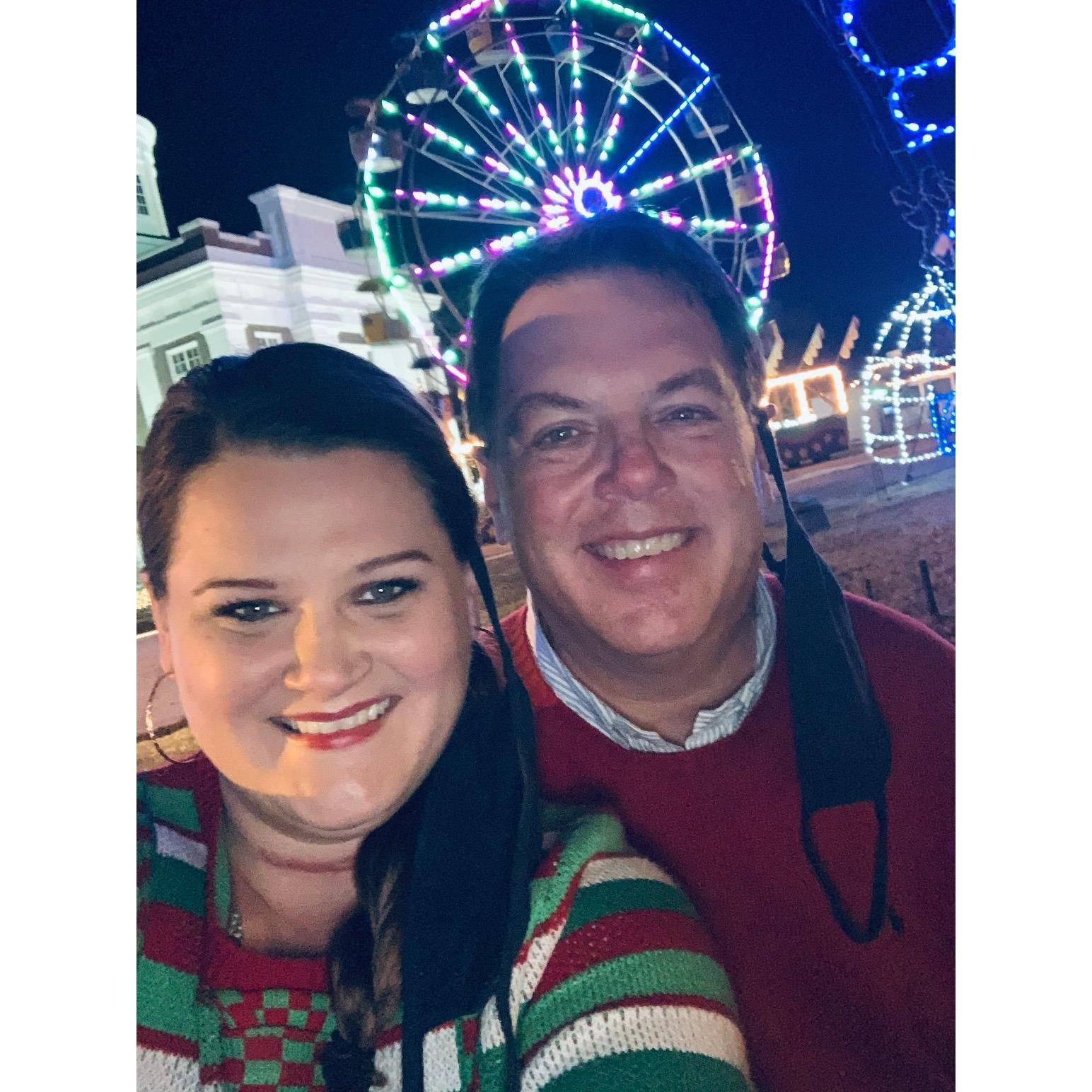 Having fun at Canton Lights!