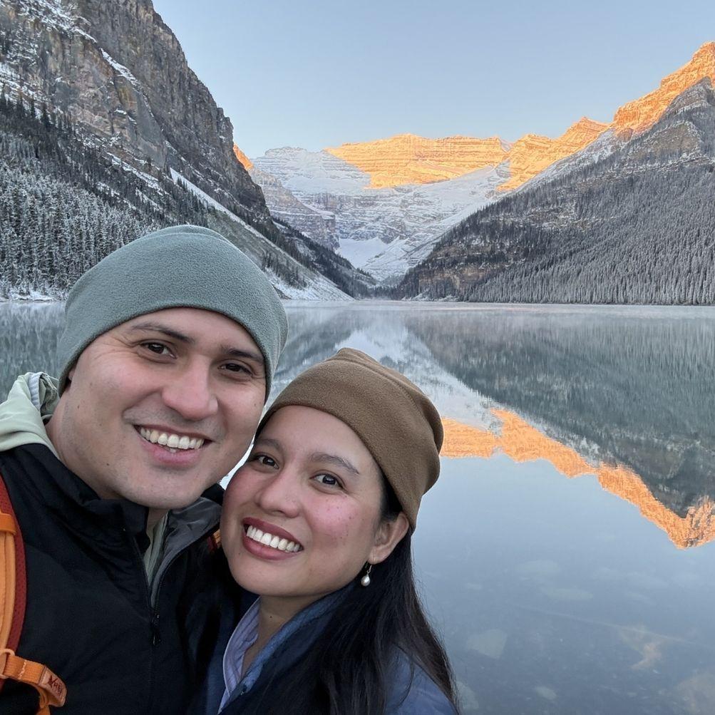 Our first out the country trip! Bonjour, Lac Louise!