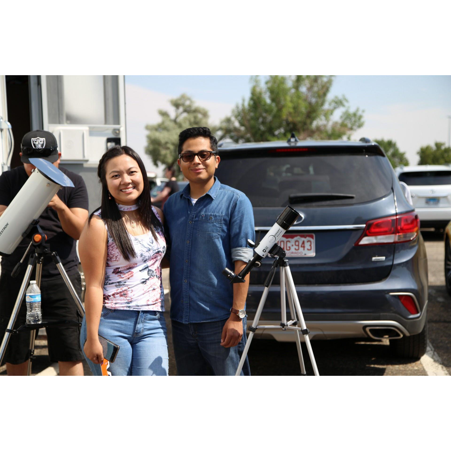 Solar Eclipse in Casper, Wyoming