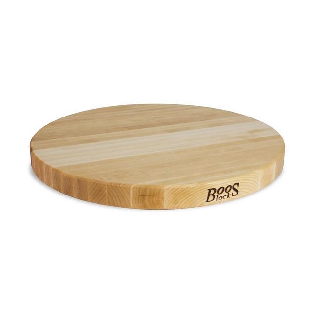 Boos Round Cutting Board, 18", Maple