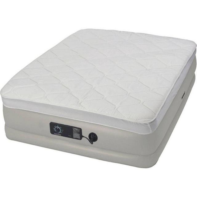 Insta-Bed 18" Pillow Top Air Mattress with Neverflat Pump - Queen