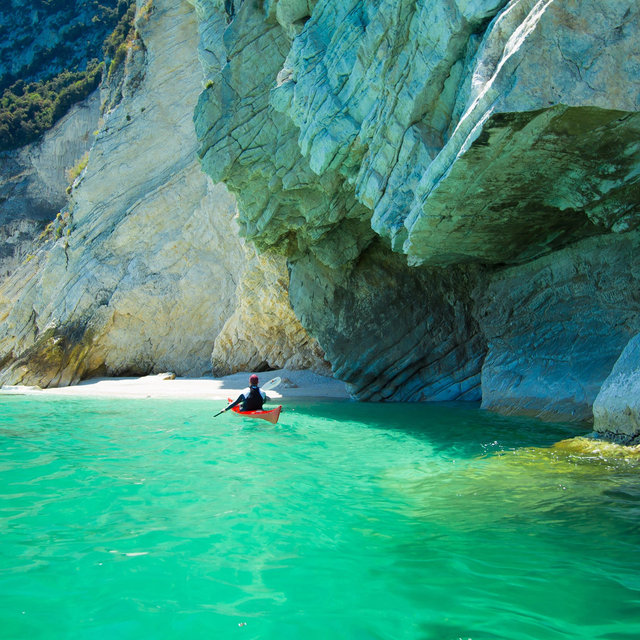 Kayaking the Adriatic Sea in Montenegro