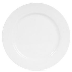 Nevaeh White by Fitz and Floyd - Nevaeh White® by Fitz and Floyd® Grand Rim Dinner Plate