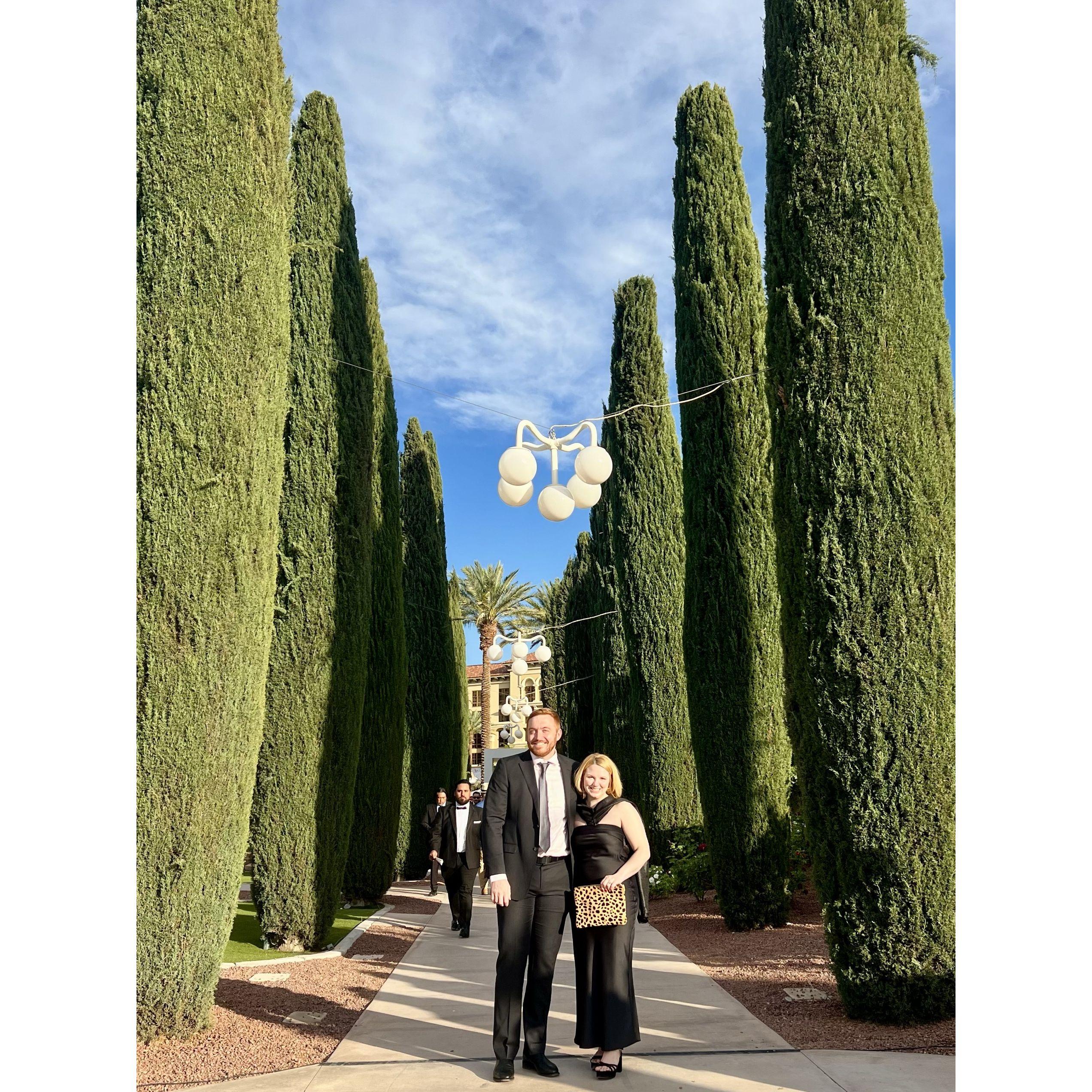 At a wedding in NV, April 2024
