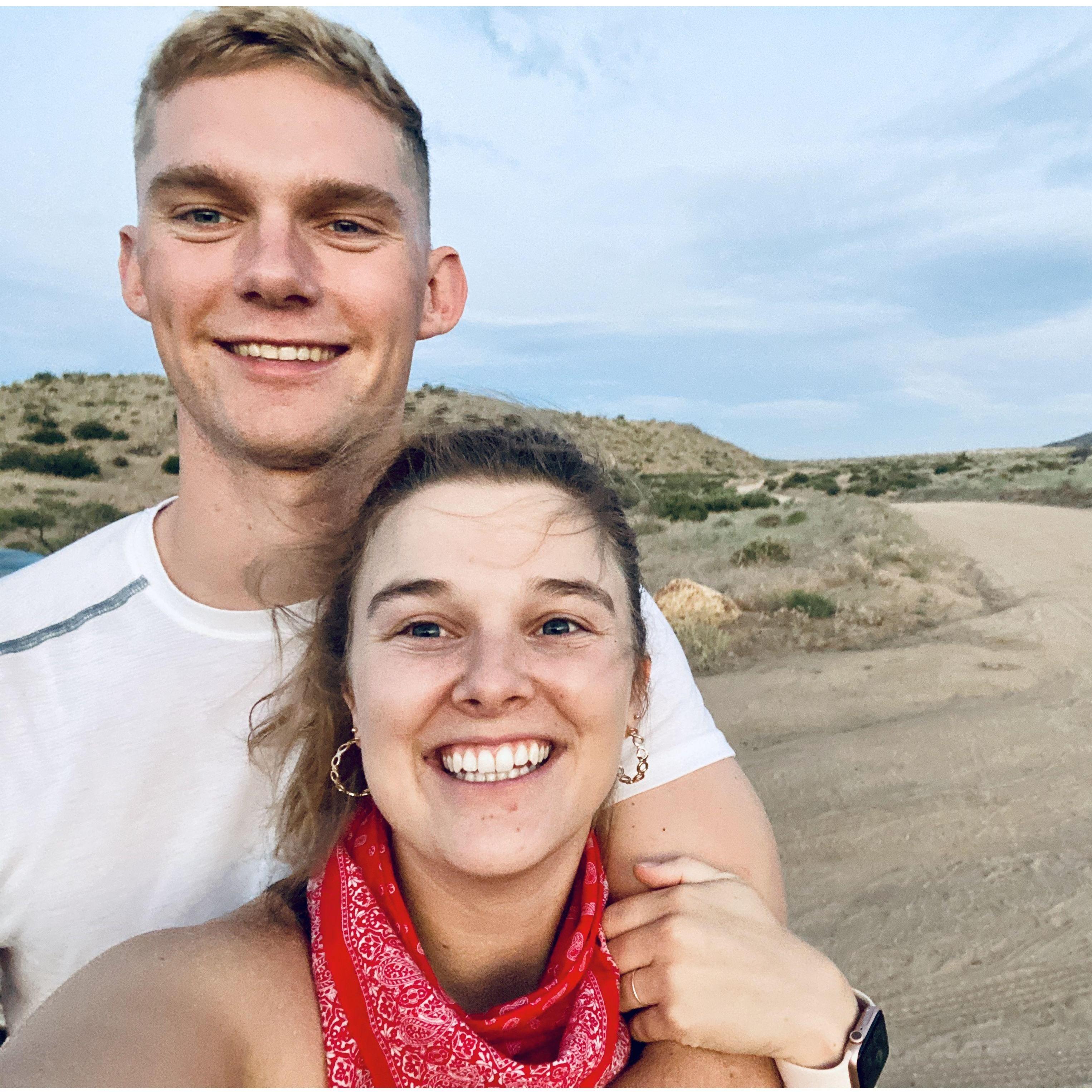 Twenty-Nine Palms, where Freddie was stationed for 6 months and where Sarah found out how quickly you can get heatstroke in 115 degree weather