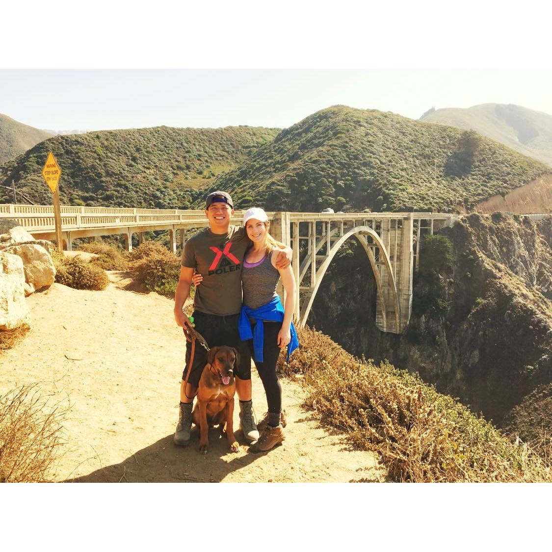 Bixby Creek Bridge in Big Sur