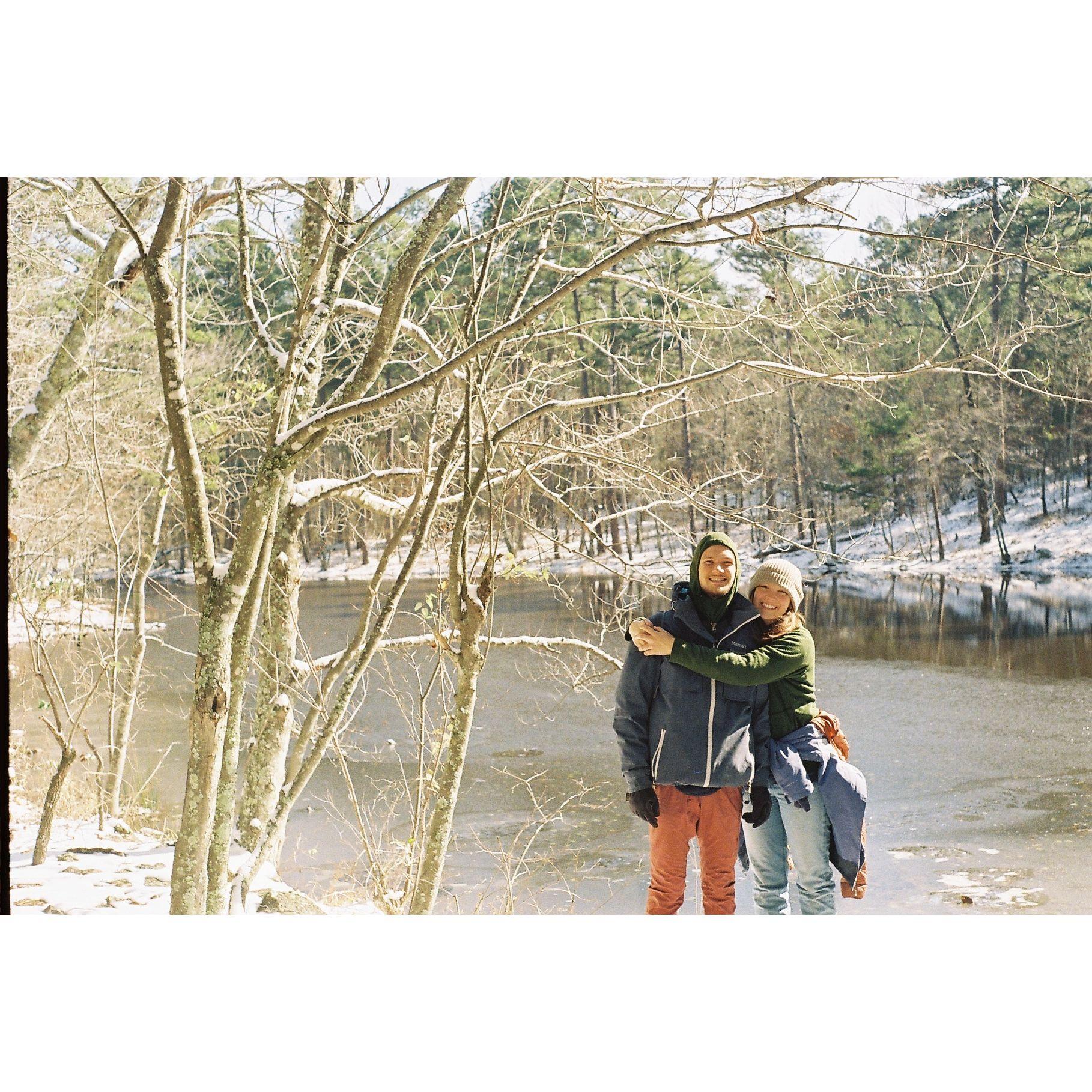 Feb 2022. Chilly camping in Oklahoma