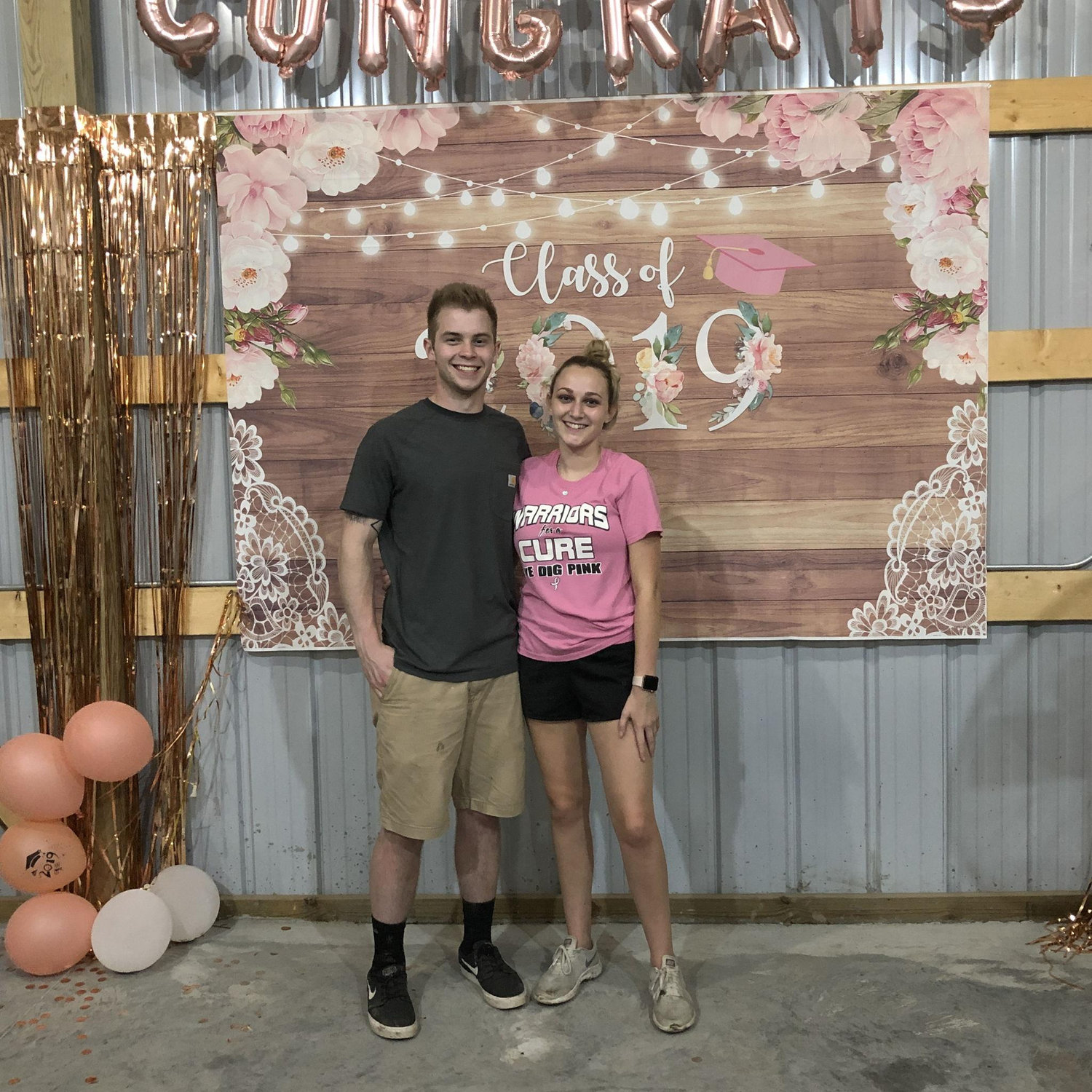 Lauren's high school graduation party!