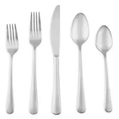 Artisanal Kitchen Supply® Ghent 45-Piece Flatware Set in Satin