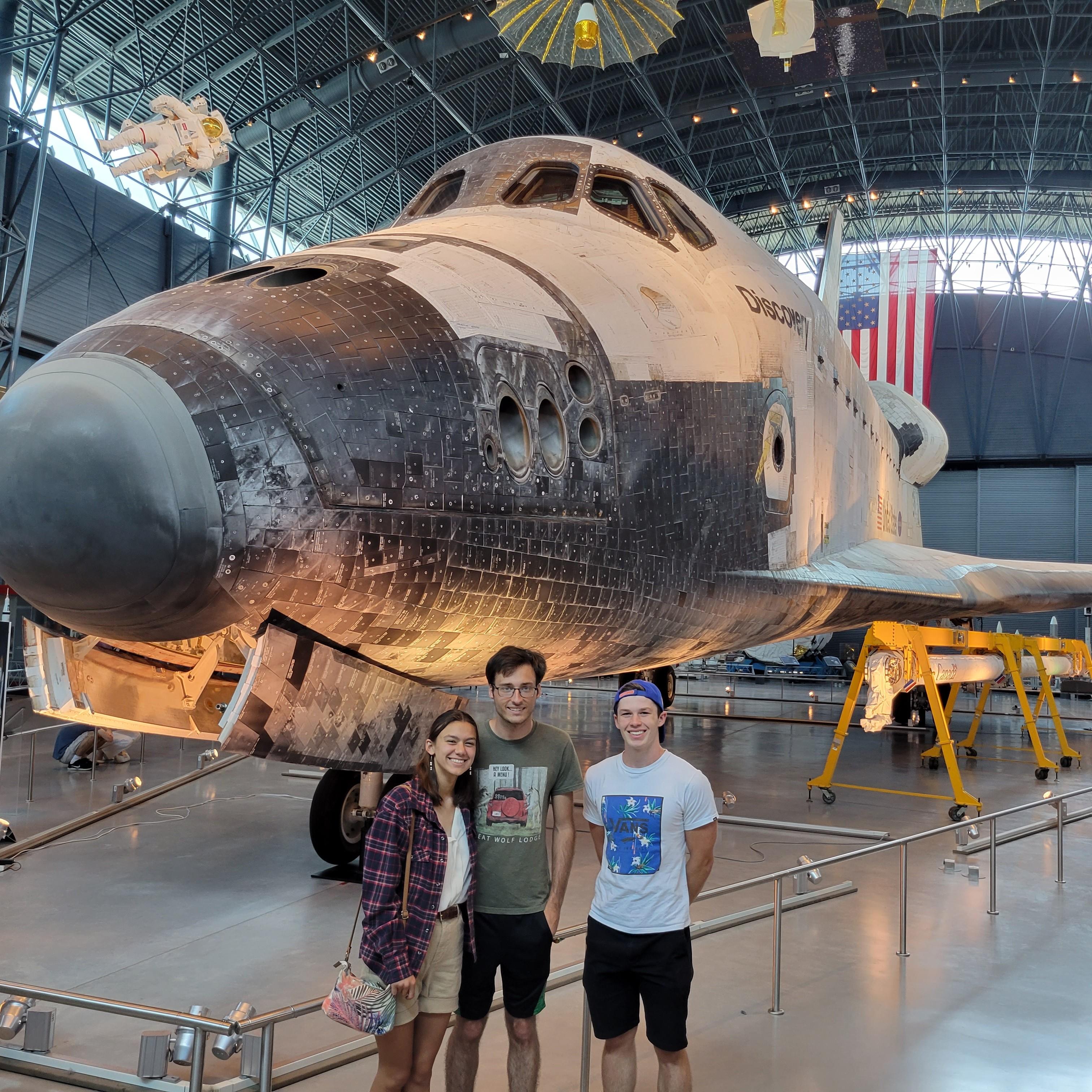Hazy Air and Space Museum (with Pierce) July 2022