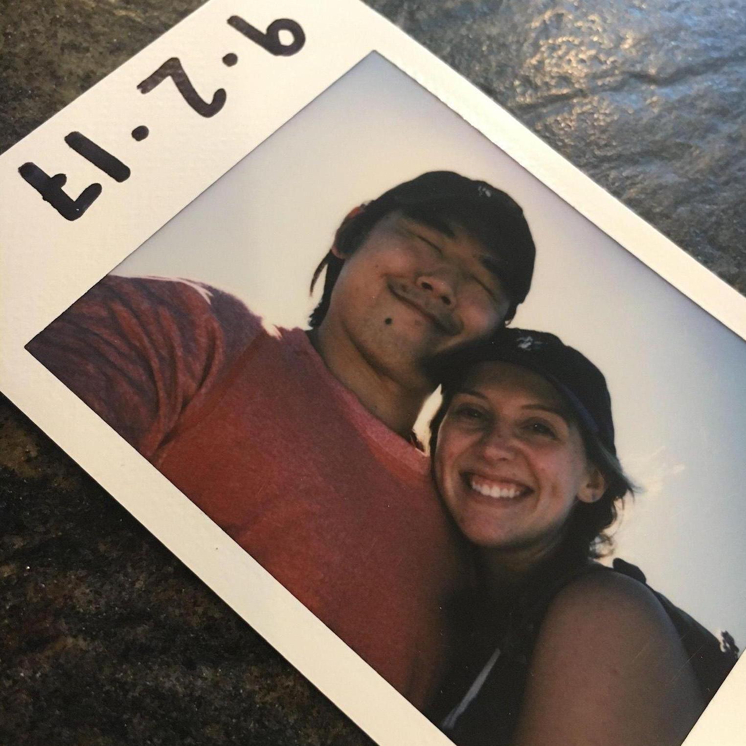 Mt. Hood 2017, when we first said I love you, after 45 minutes of hiking nervously