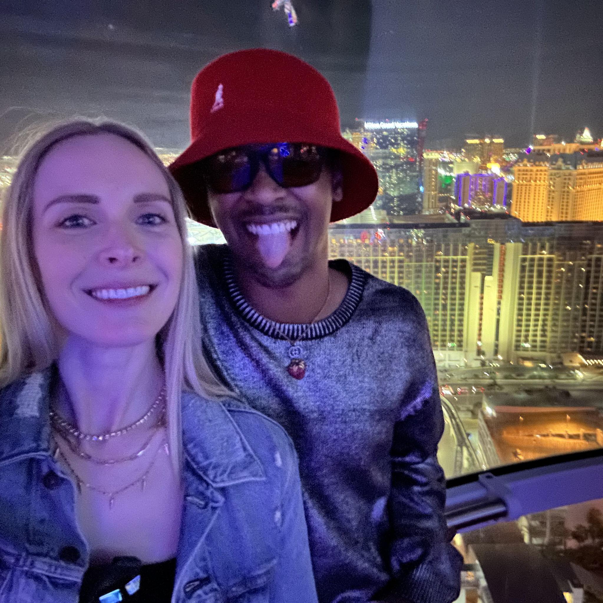 Riding the High Roller in Las Vegas, NV - March 2024