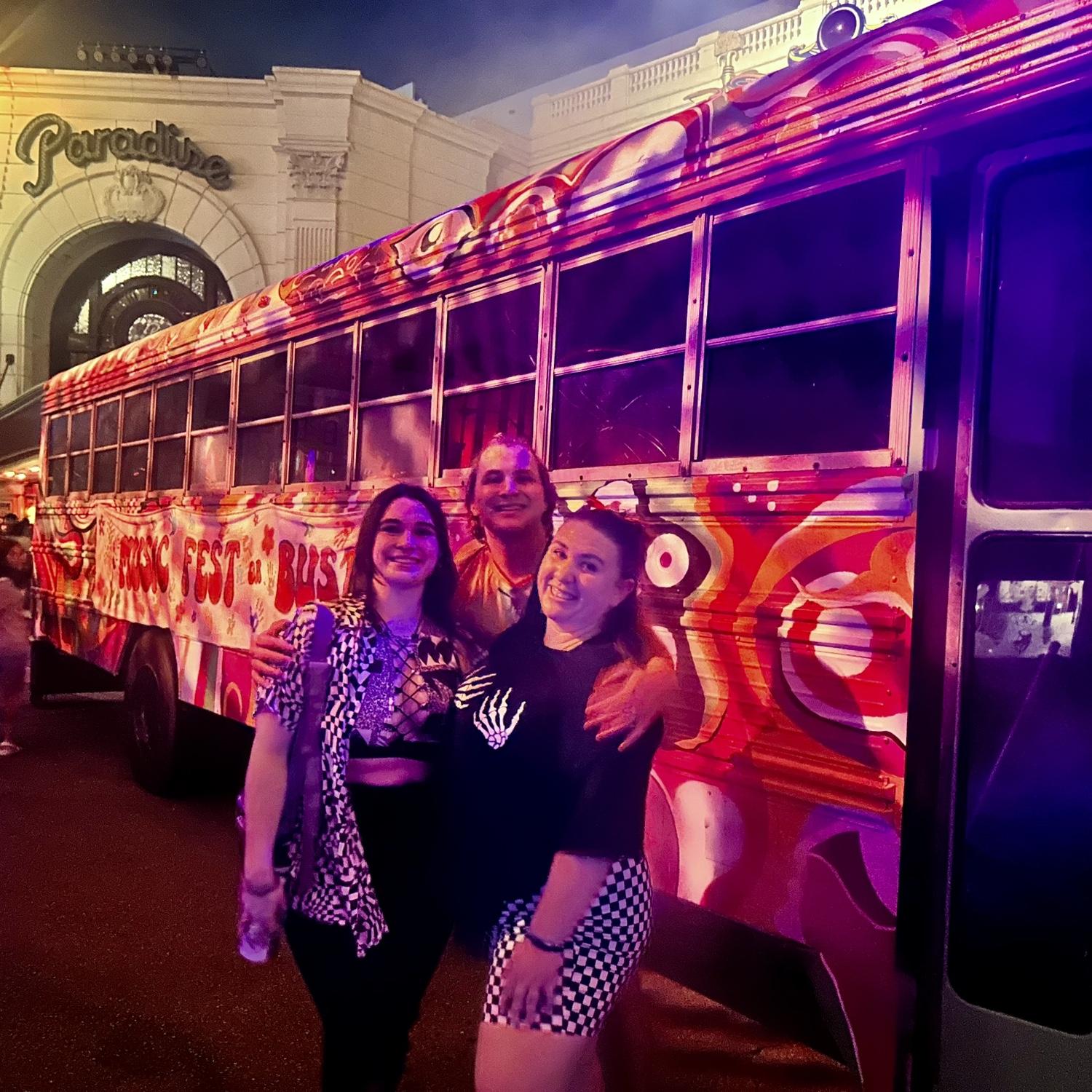 First Halloween Horror nights with Jeanna and the Ruff house.