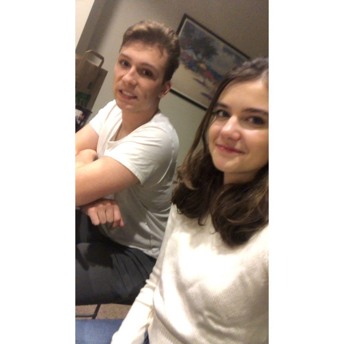 February 2019 - A friend's apartment, Newport News, VA