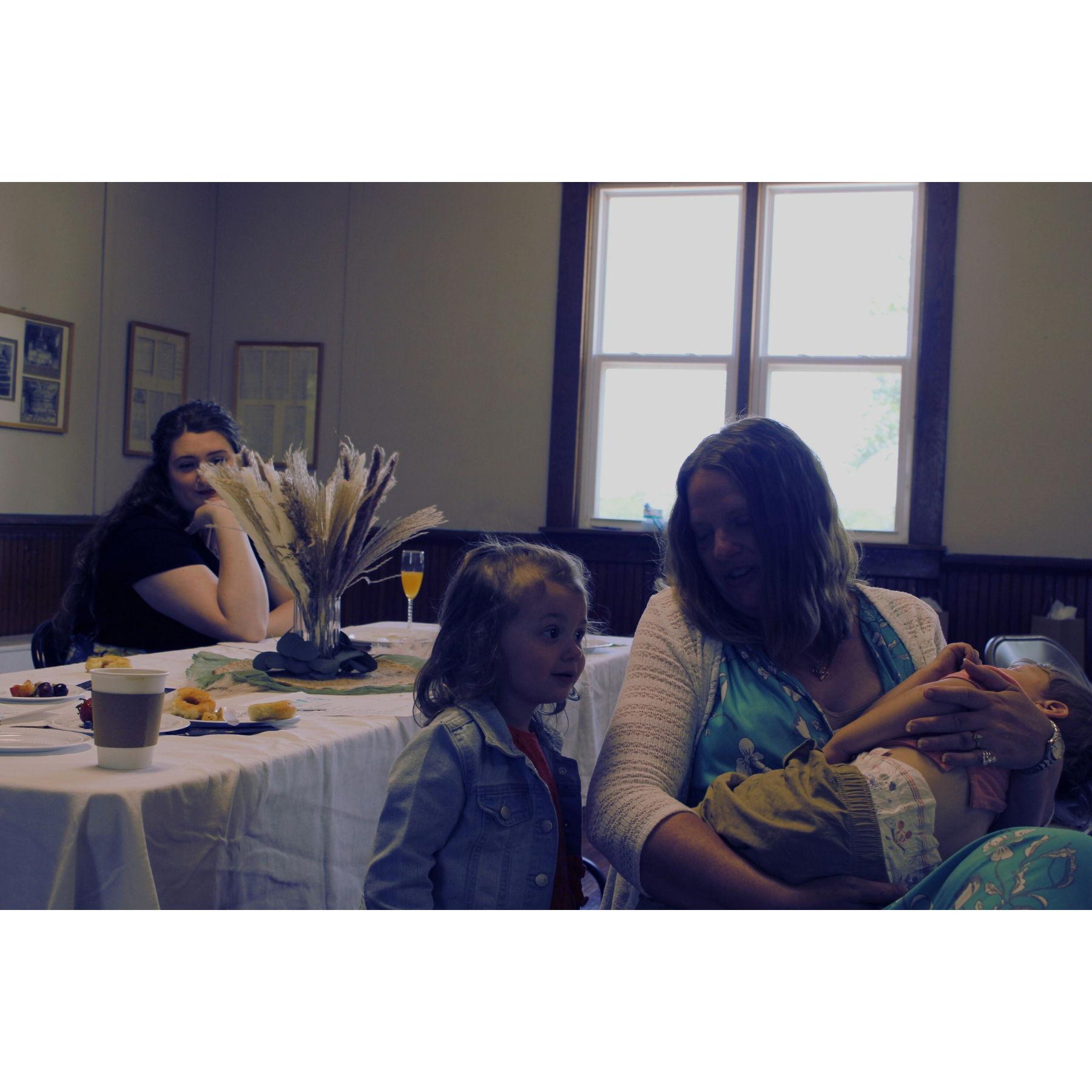 Bridal Shower Jennifer, Eleanor, Warren, and Anna