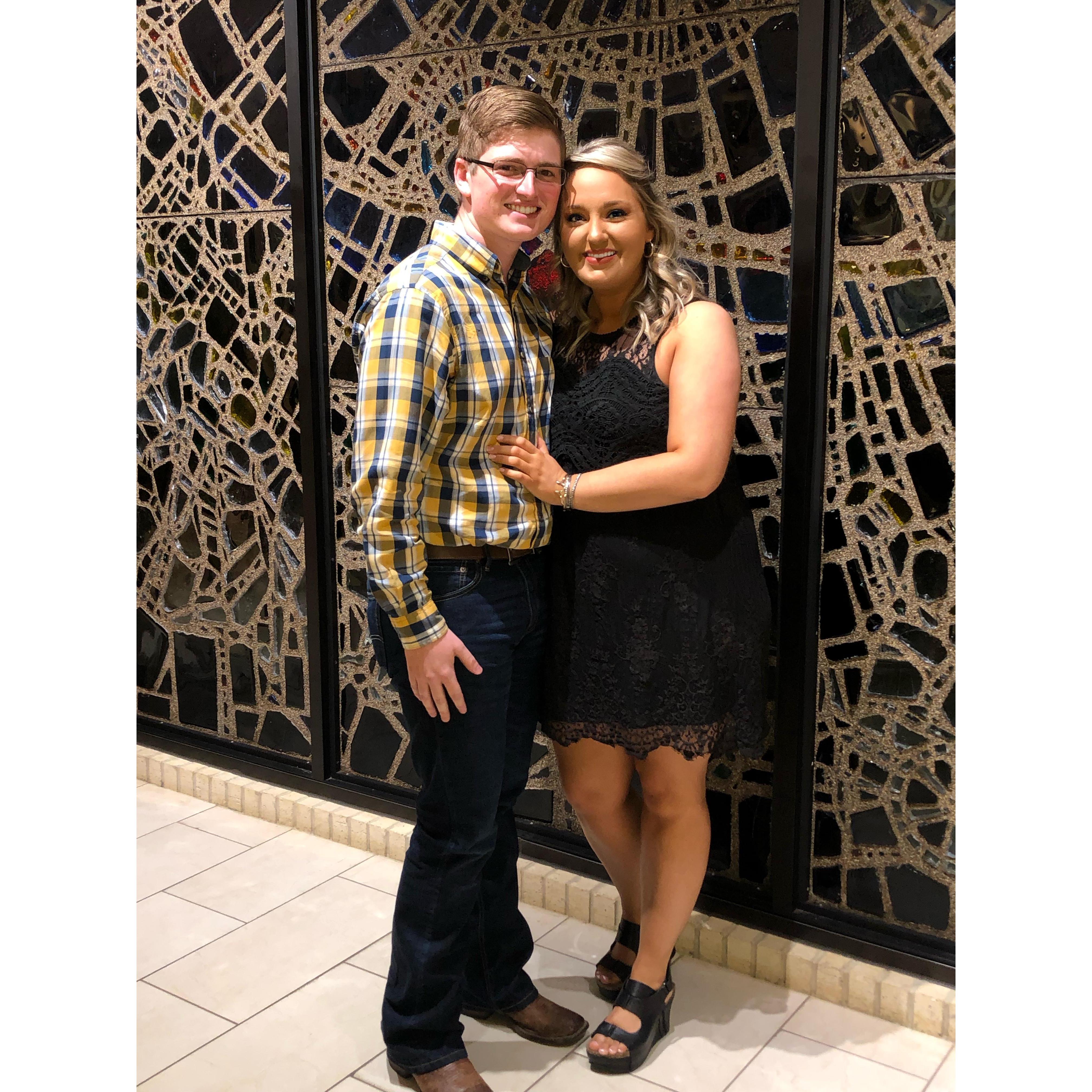 Our first picture together
Easter Vigil 2019