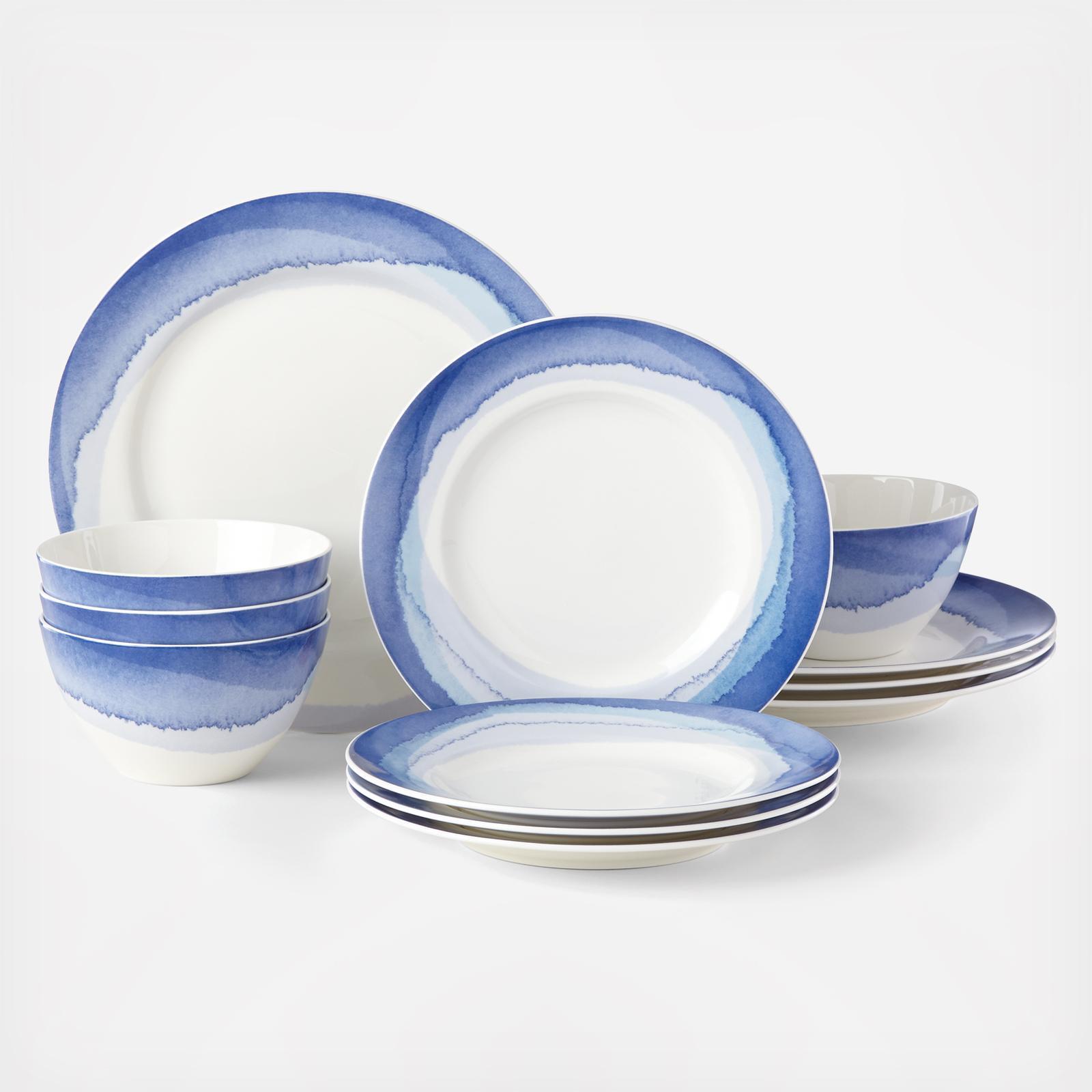 indigo dinnerware