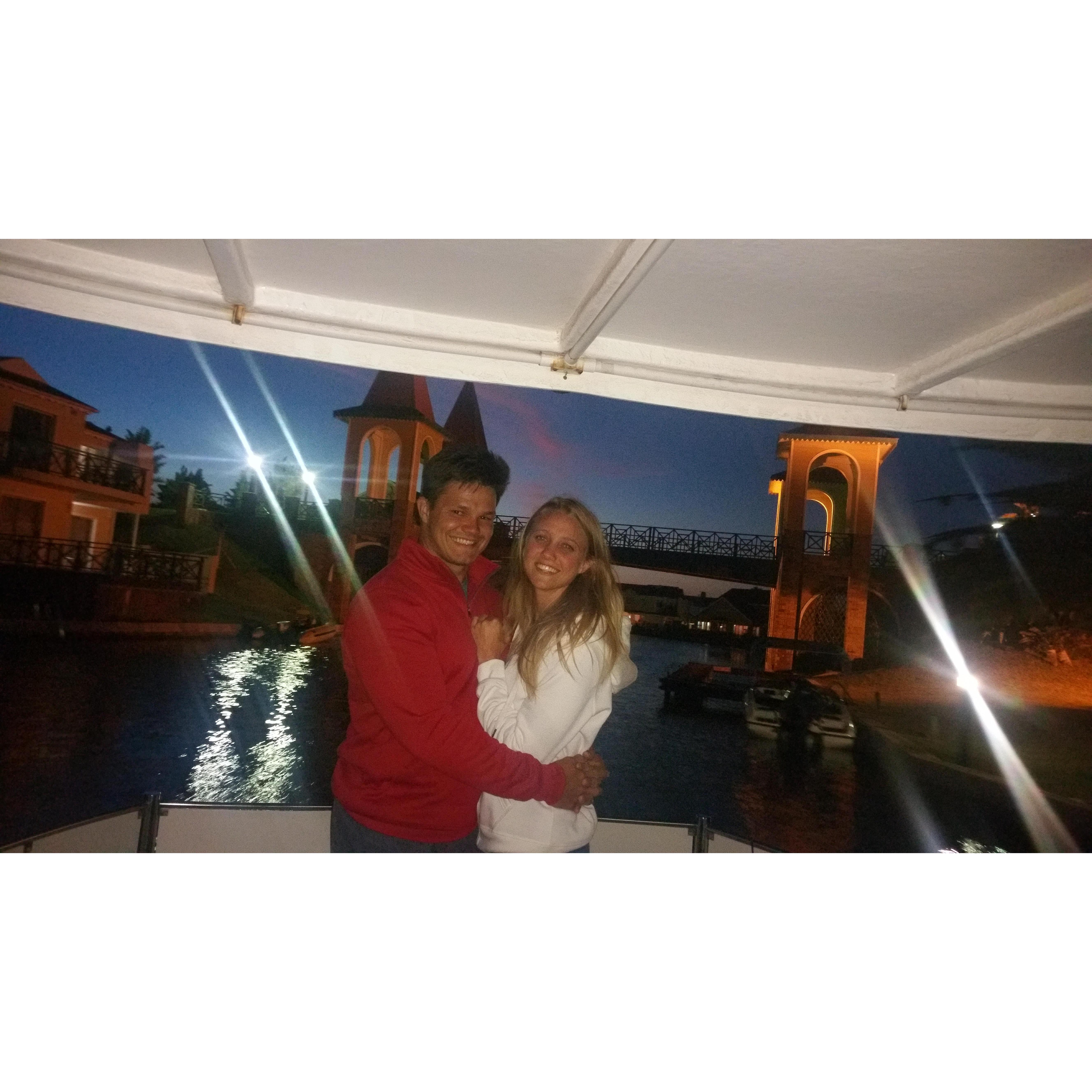 We're on a boat yeah - jonk en verlief in Marina Martinique
